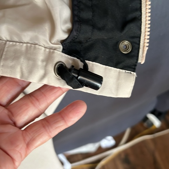 Vintage London Fog Cream Utility Jacket …009-Hanger - Picture 13 of 15